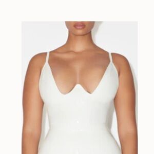 Khy white latex top